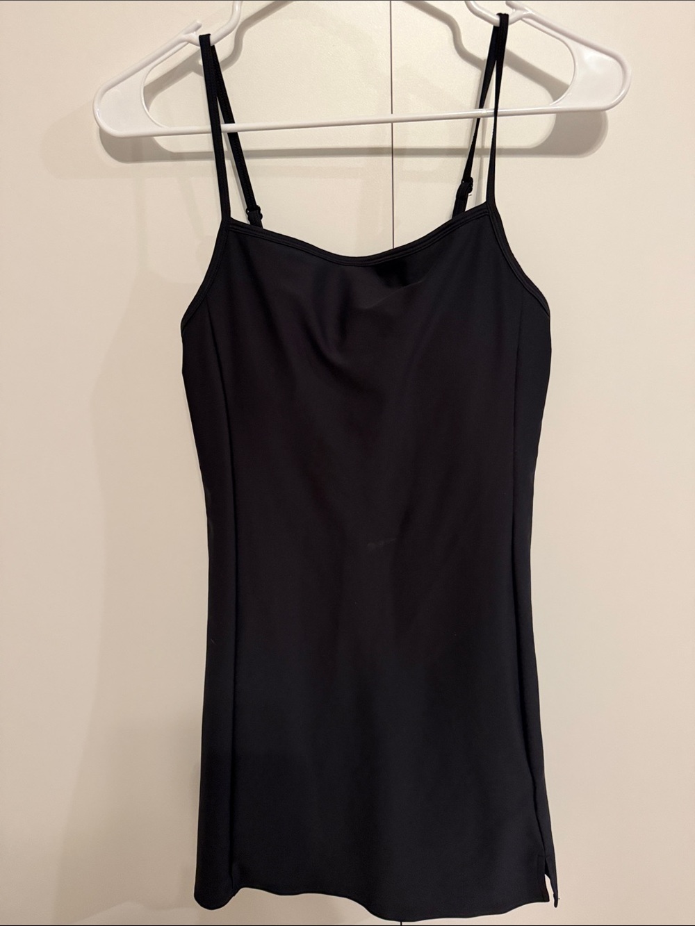Old Navy active  Black Slim Spaghetti-Strap Dress